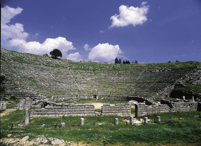  Dodoni Theatre outside Ioannina